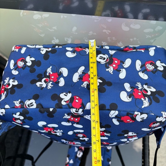 Mickey Mouse Student School Backpack Disney Bag Padded Knapsack - Picture 8 of 15